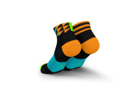 Incylence Ultralight Low-Cut Socken Black Cyan 43-46