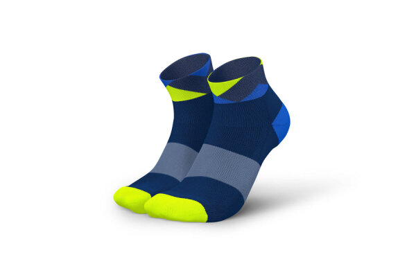 Incylence Running Peaks Low-Cut Socken Navy Blue Canary 39-42
