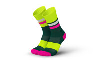 Incylence Ultralight Tracks High-Cut Socken Petrol Canary...