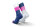 Incylence Ultralight High-Cut Socken Mirrored Pink   35-38