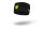 Incylence Stirnband Black Breit schwarz-gelb