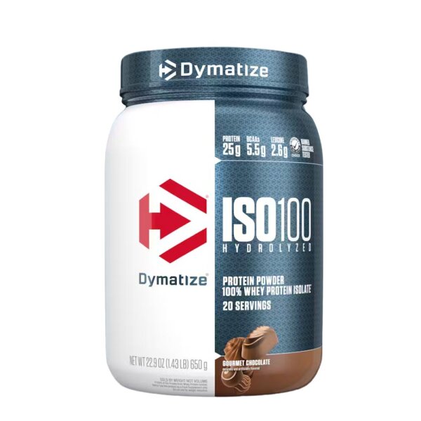 Dymatize ISO 100 Hydrolyzed 932g Dose Schokolade