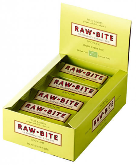 Raw Bite BIO Riegel 12er Box