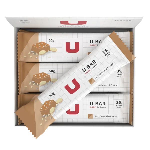 Umara U Salty Bar Riegel -Salty Caramel & Peanut 12er Box