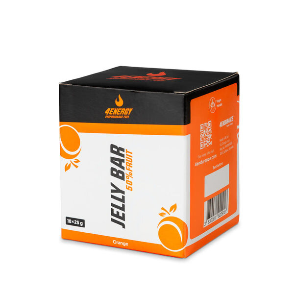4Endurance Jelly Bar Riegel 10er Box Orange