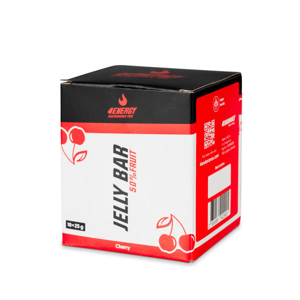 4Endurance Jelly Bar Riegel 10er Box Kirsche