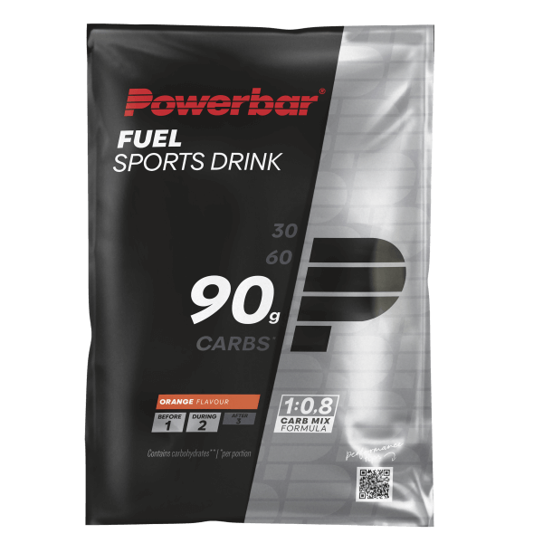 PowerBar Fuel 90 Sports Drink Portionsbeutel Orange