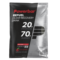 PowerBar Refuel Clear Recovery Drink Portionsbeutel 10er Box Wild Cherry