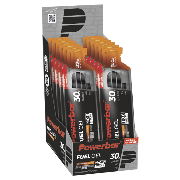 PowerBar Fuel Gel 30 12er Box Cola-Orange+Koffein