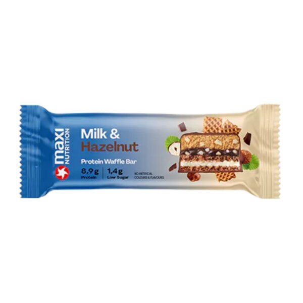 Maxi Nutrition Protein Waffle Bar Milk Hazelnut