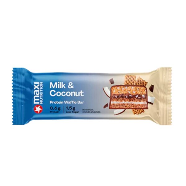 Maxi Nutrition Protein Waffle Bar 5er Pack Milk Coconut
