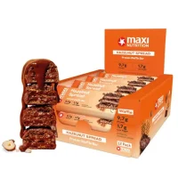 Maxi Nutrition Protein Waffle Bar 12er Box Milk Hazelnut