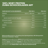 IronMaxx 100% Whey Protein 500g Beutel Dubai Chocolate Style
