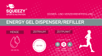 Squeezy Energy Super Gel Refiller 500ml Lemon+Koffein