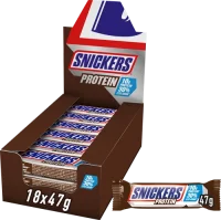 Snickers Protein Riegel 18er Box MHD 06-2025