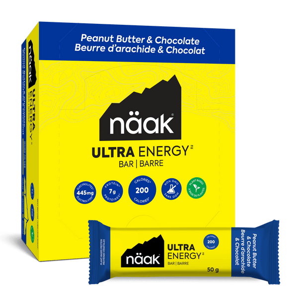 Näak Ultra Energy Bar Riegel 12er Box Peanut Butter & Chocolate