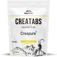 AlpenPower Creatabs Creatin 30 Stk. - Zitrone
