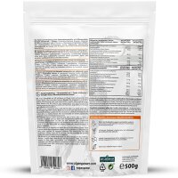 AlpenPower EAA Essenzielle Aminosäuren 500g Beutel Orange