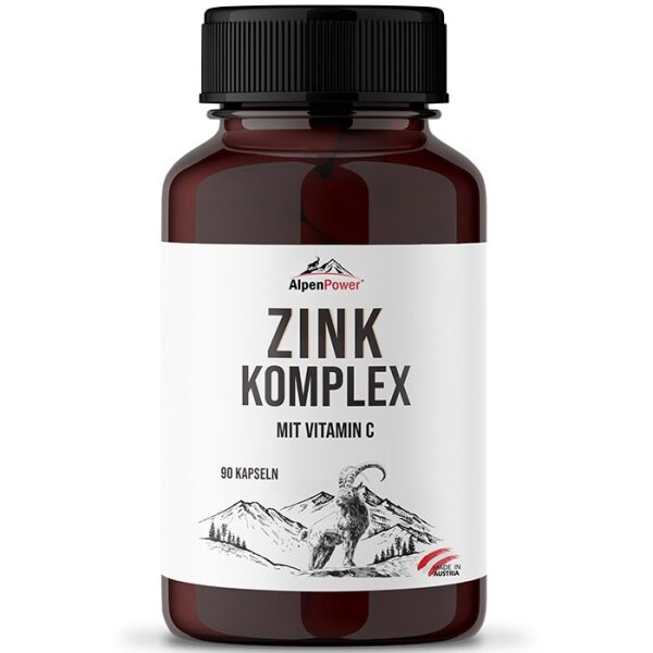 AlpenPower Zink Komplex - 90 Kapseln