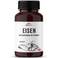 AlpenPower Eisen als Eisenfumarat - 90 Kapseln