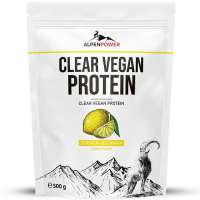 AlpenPower Clear Vegan Protein 500 g Zitrone
