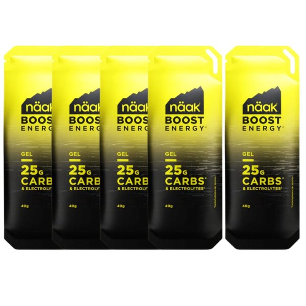 Näak BOOST Energy Gel Neutral 25 - 5er Pack