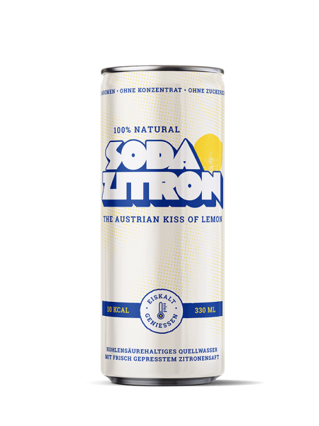 Soda Zitron 330ml Erfrischungsgetränk Dose