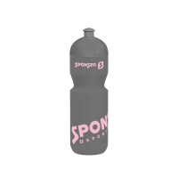Sponser Trinkflasche 0,75l - NEU grau/rosa