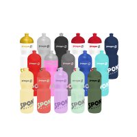 Sponser Trinkflasche 0,75l - NEU grau/rosa