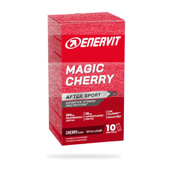Enervit Magic Cherry After Sport 10er Portionsbeutelbox