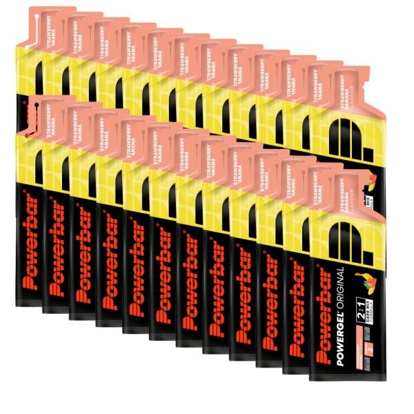 PowerBar Gel 24er Pack Erdbeere Banane Aktion