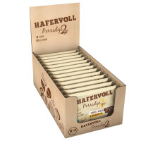 Hafervoll Porridge2go Veganer Bio Riegel 13er Box Erdnuss MHD 09-2025