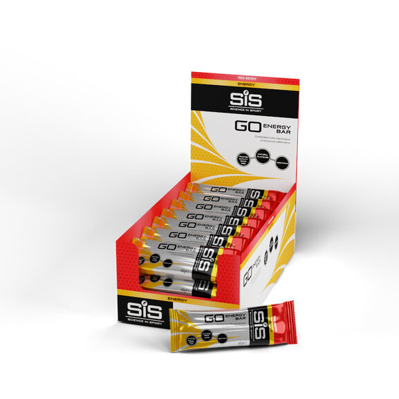 SIS Energy Riegel 30er Box Red Berry MHD 10-2025