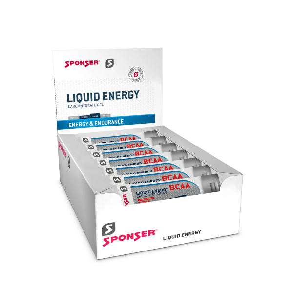 Sponser Liquid Energy Protein BCAA Tuben Gel 20er Box