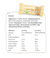 Hafervoll Organic Flapjack Riegel Almond & Rasin
