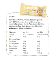 Hafervoll Organic Flapjack Riegel 5er Pack Almond & Rasin