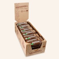 Hafervoll Organic Flapjack Riegel 18er Box Almond & Rasin