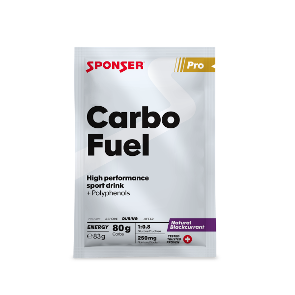 Sponser Carbo Fuel Einzelbeutel Natural Blackcurrant