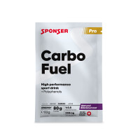 Sponser Carbo Fuel Einzelbeutel Natural Blackcurrant