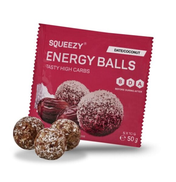 Squeezy Energy Balls Dattel-Kokosnuss