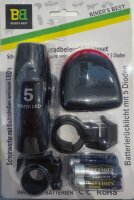 Biker´s best LED Fahrradbeleuchtungsset