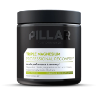 Pillar Performance - Triple Magnesium 200g Pulverdose Lemon Lime Glasdose