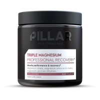 Pillar Performance - Triple Magnesium 200g Pulverdose Lemon Lime Glasdose