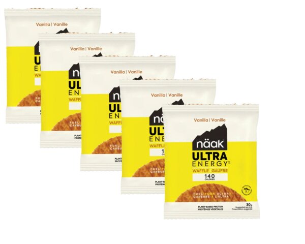 Näak Ultra Energy Waffel 5er Pack Lemon