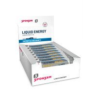 Sponser Liquid Energy Gel PLUS Koffein 20er Tuben Box