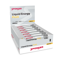 Sponser Liquid Energy Gel PLUS Koffein 18er Tuben Box