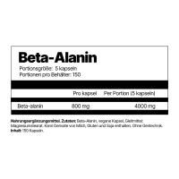 Nduranz Beta Alanine 150er Kapseldose