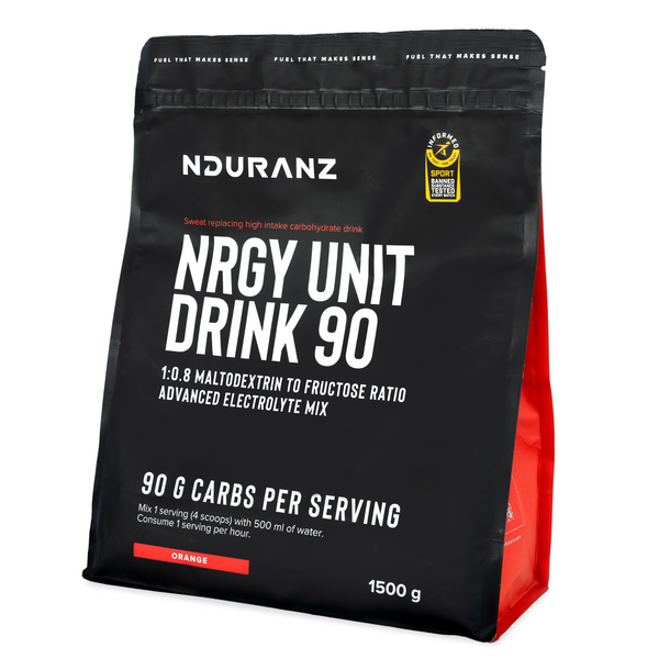 4Endurance Nduranz Nrgy Unit Drink 90 -1500g Beutel - Orange