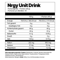 4Endurance Nduranz Nrgy Unit Drink  -1500g Beutel - Lemon