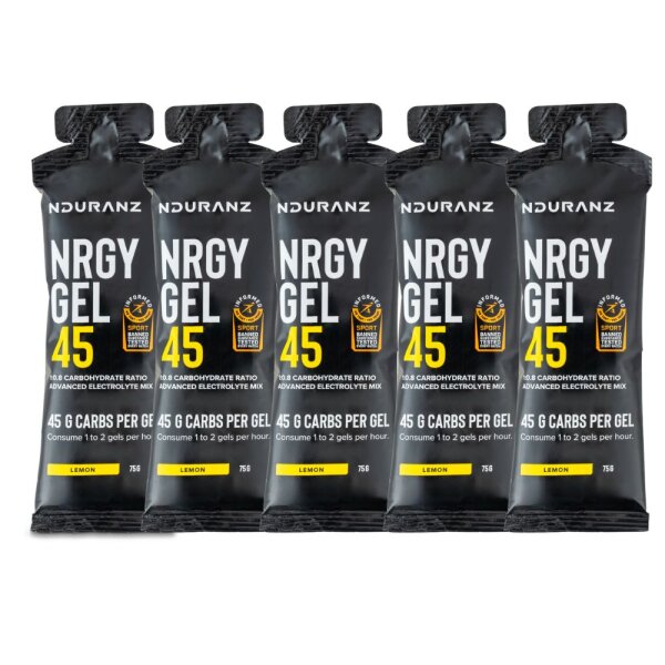 Nduranz Nrgy Gel 5er Pack Lemon